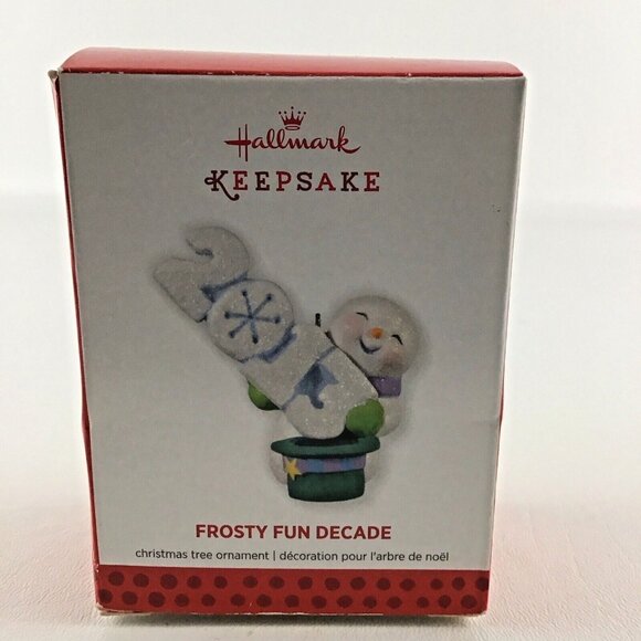 Hallmark Other - Hallmark Keepsake Christmas Tree Ornament Frosty Fun #4 Decade 2013 Snowman New